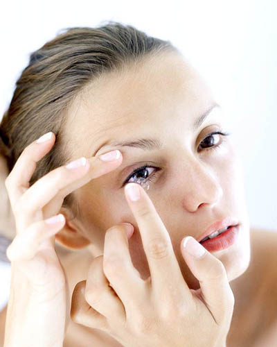 lentes de contacto